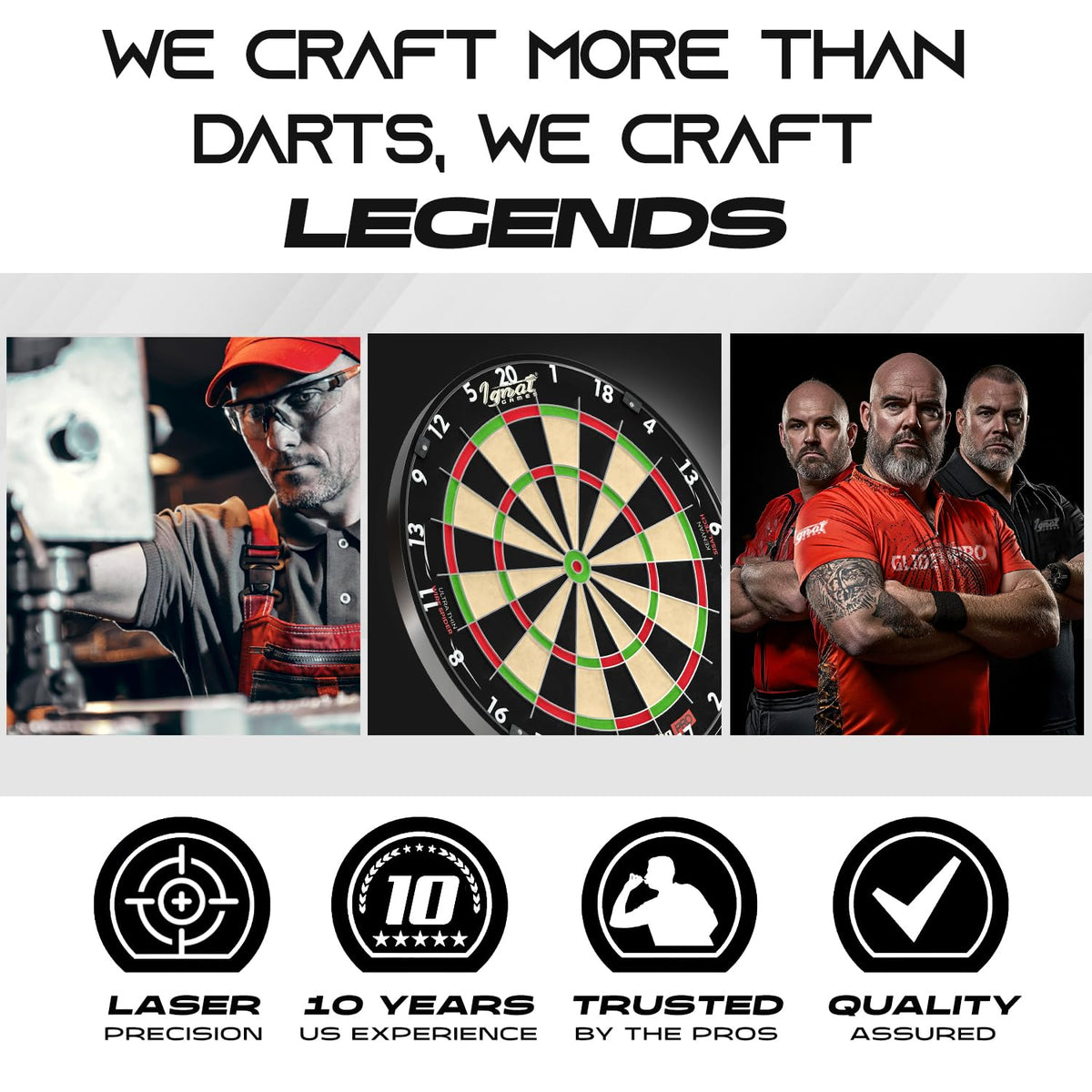 IgnatGames brand image with a dartboard and darts players