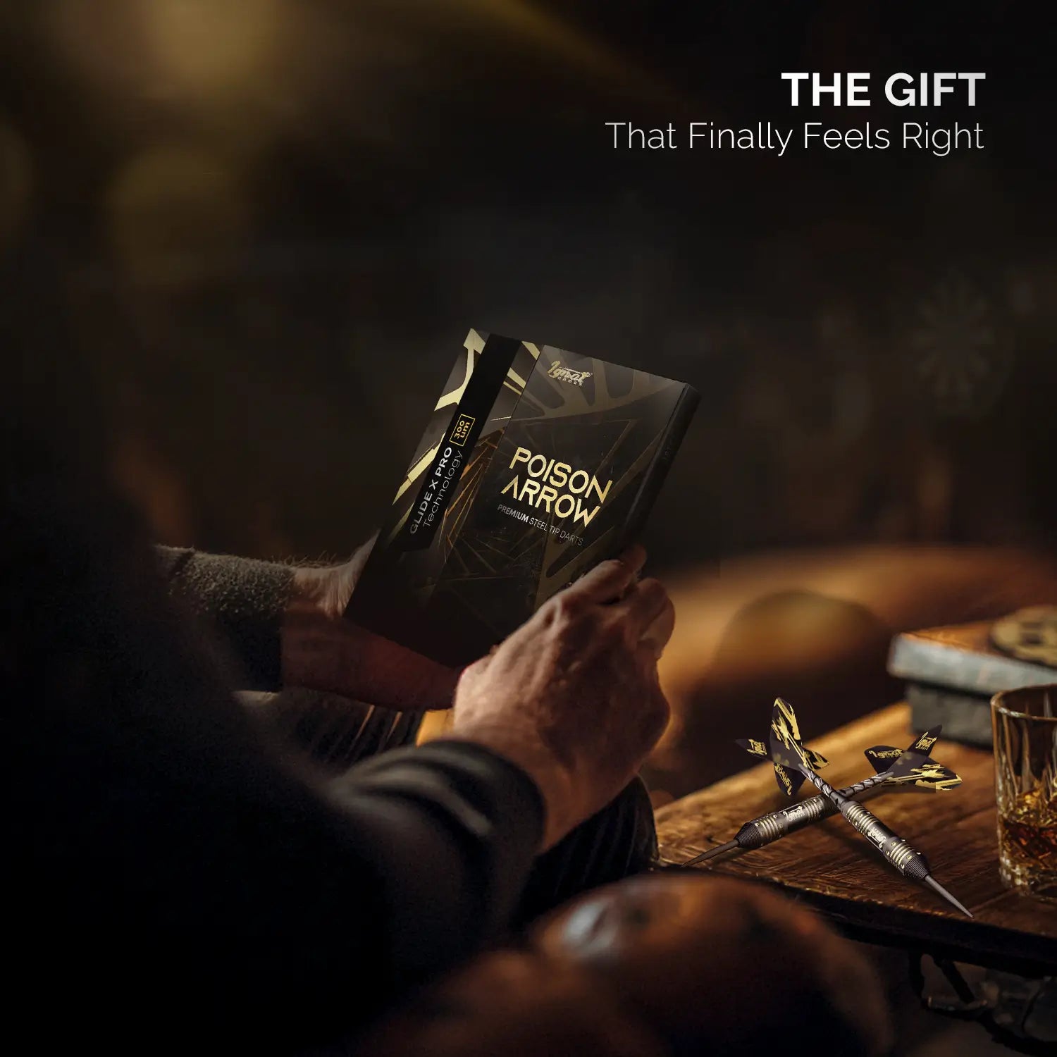 Steel Tip Darts 6 pack Set - Poison Arrow 24 grams