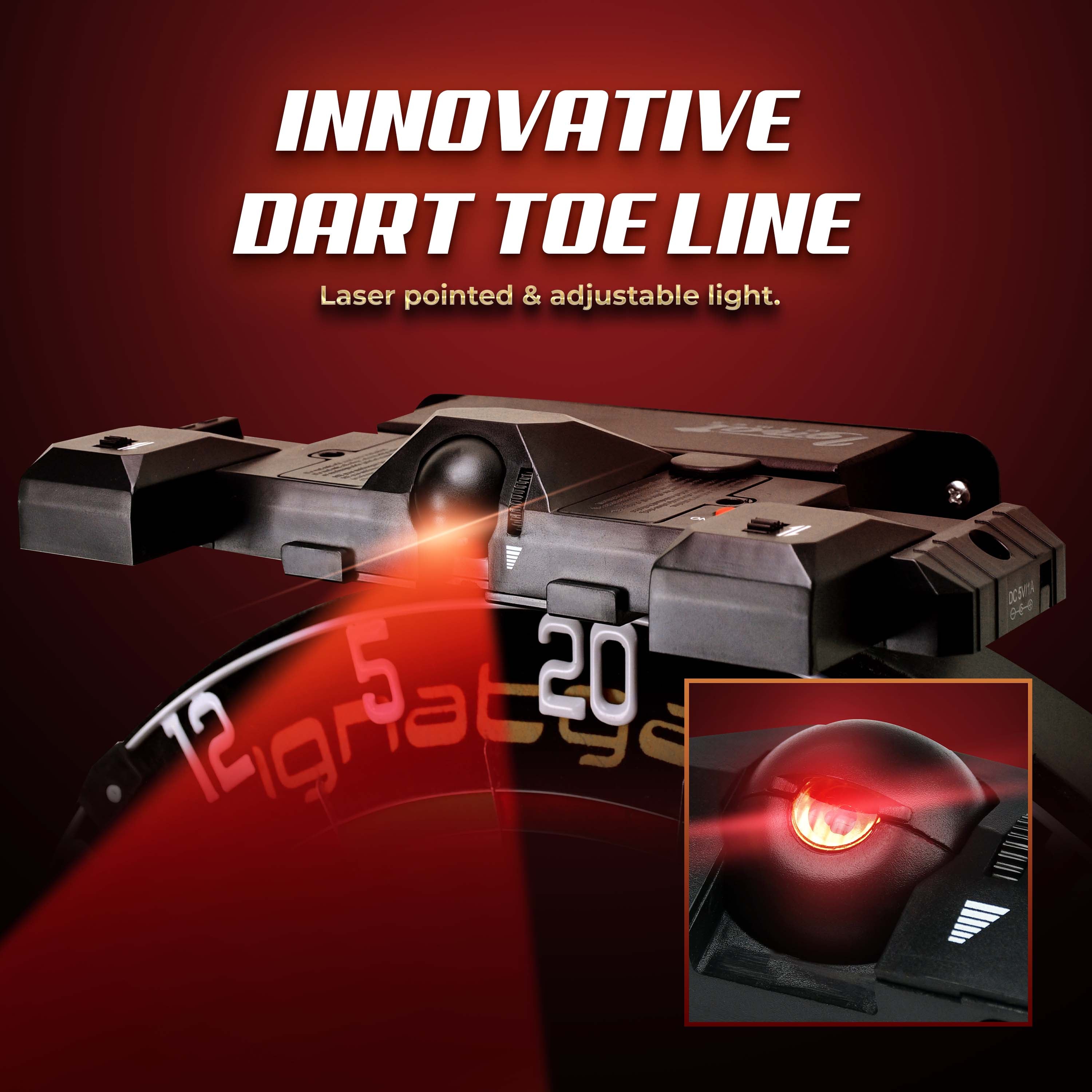 2 in 1 Adjustable Laser Throw Line and LED Lights