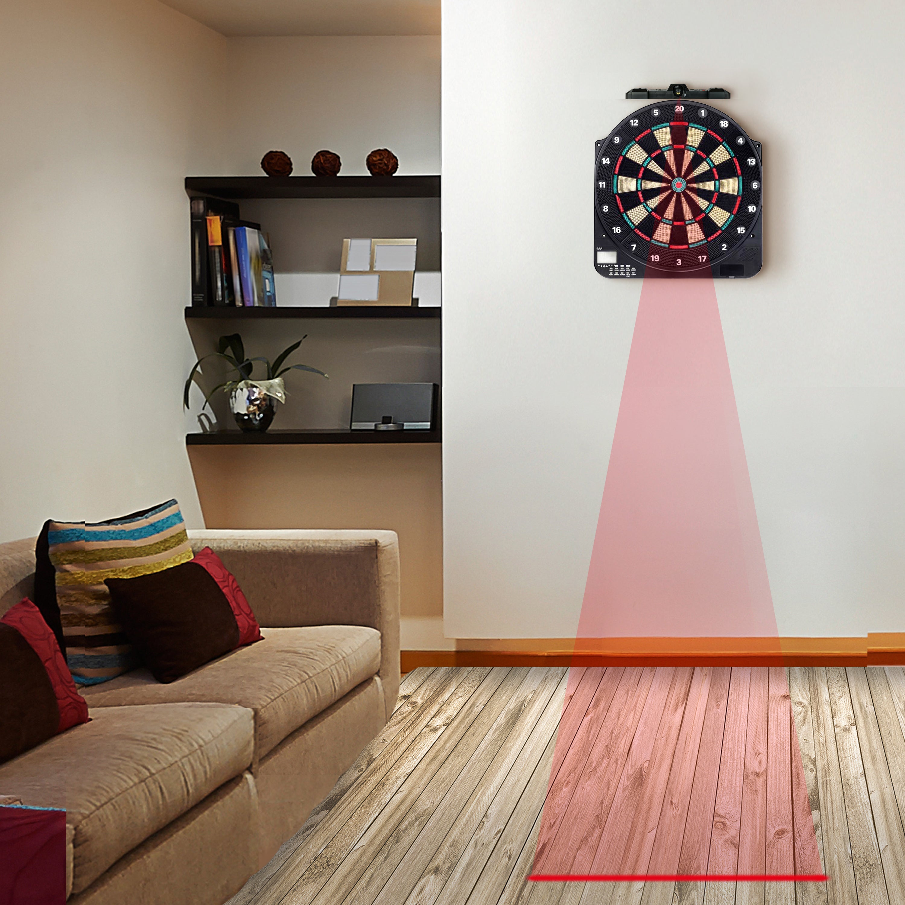 2 in 1 Adjustable Laser Throw Line and LED Lights