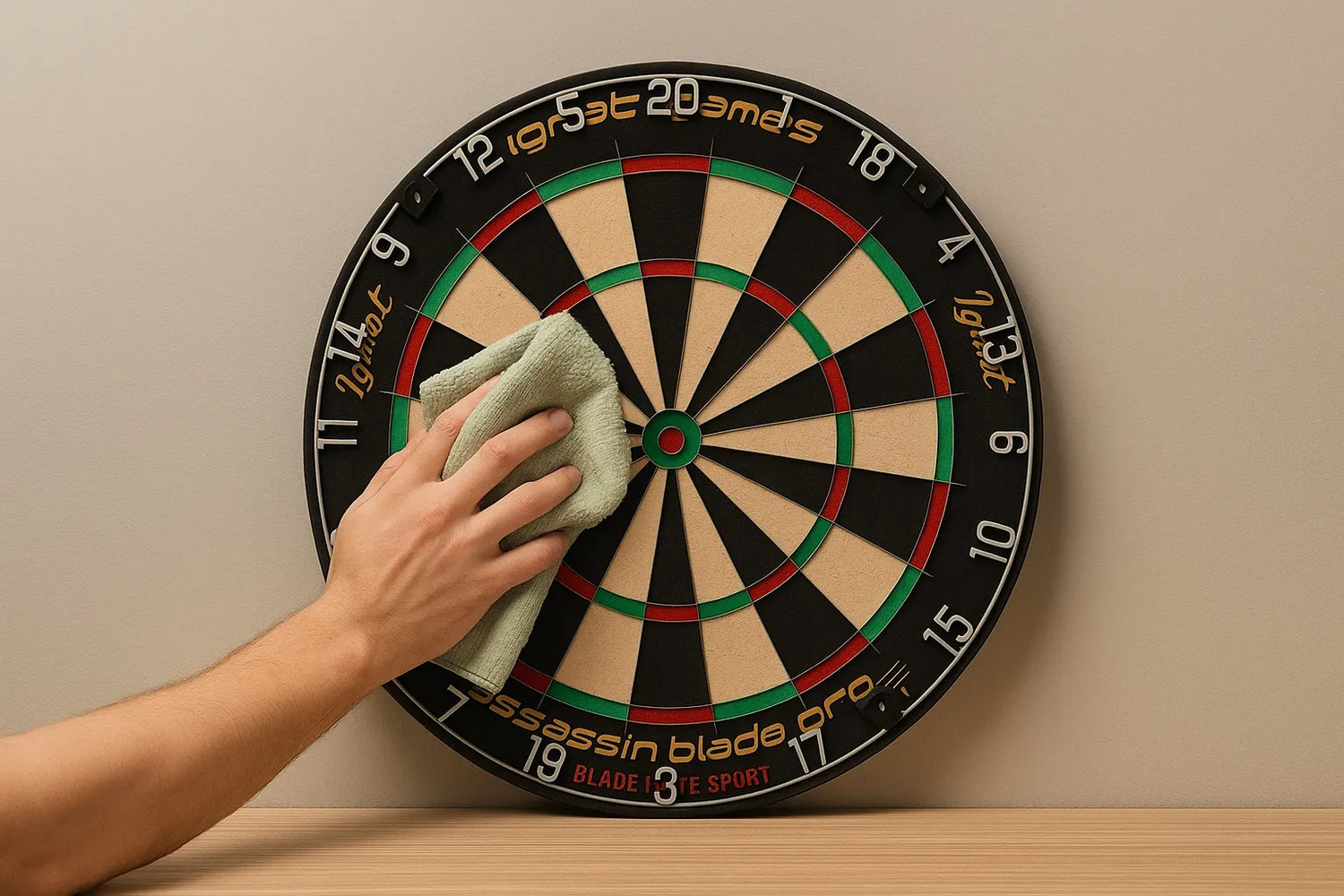 🎯 How to Clean a Dartboard Without Damaging It