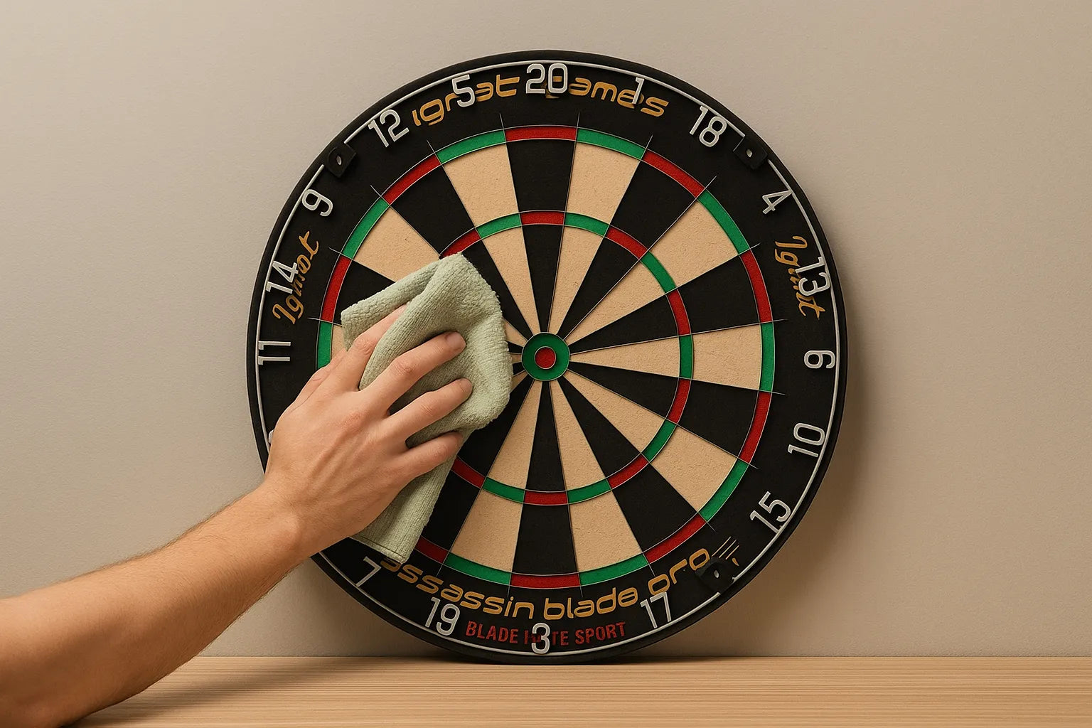 🎯 How to Clean a Dartboard Without Damaging It