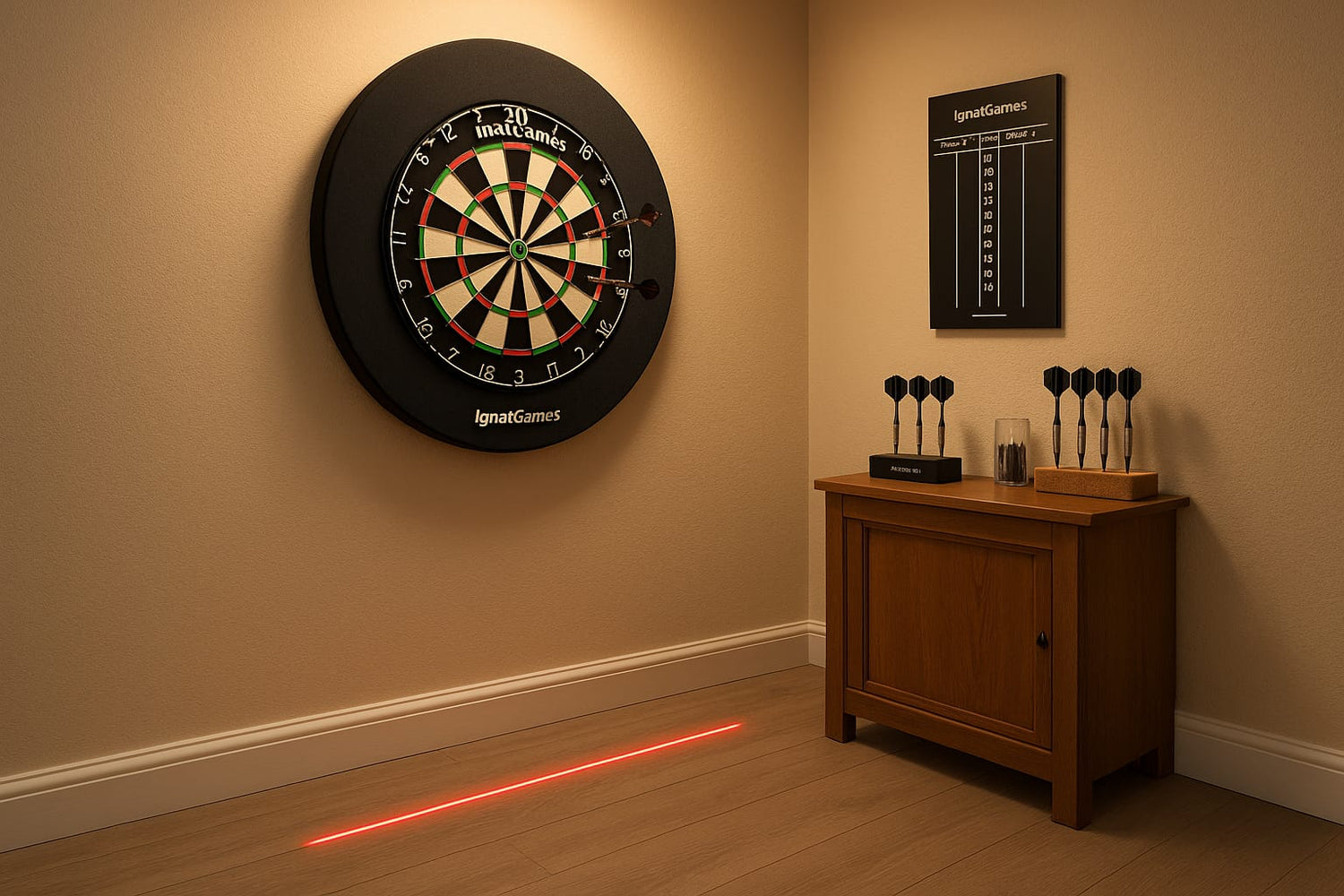 🎯 How to Set Up a Darts Corner at Home