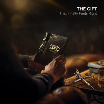 Steel Tip Darts 6 pack Set - Poison Arrow 24 grams