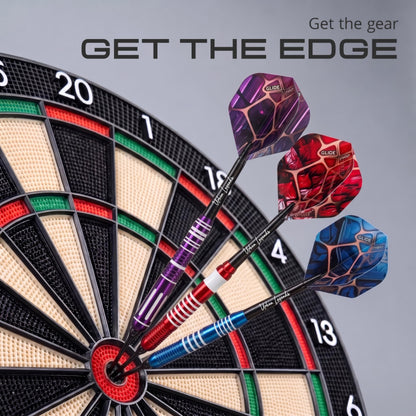 IgnatGames Urban Legends LA Starlight soft tip darts in a dartboard