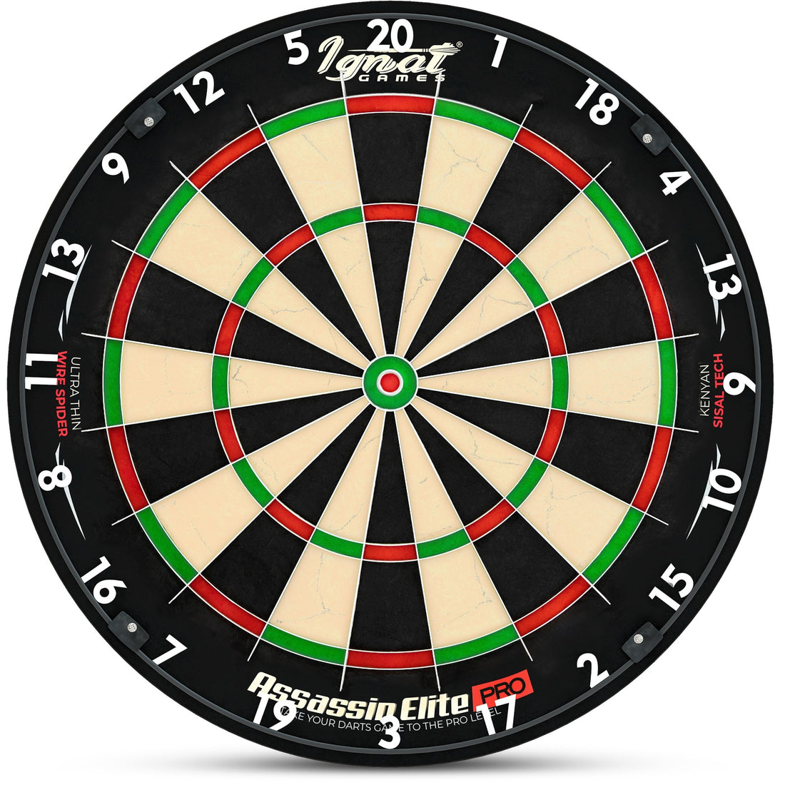 Professional Dart Board Set - Assassin Elite Pro