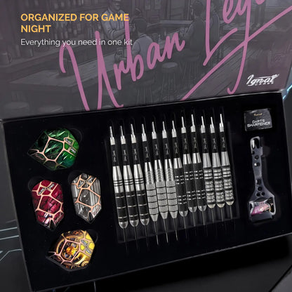 Steel Tip Darts 12 pack set - Texas Bullseye