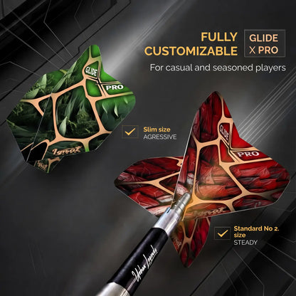 Steel Tip Darts 12 pack set - Vegas Lights