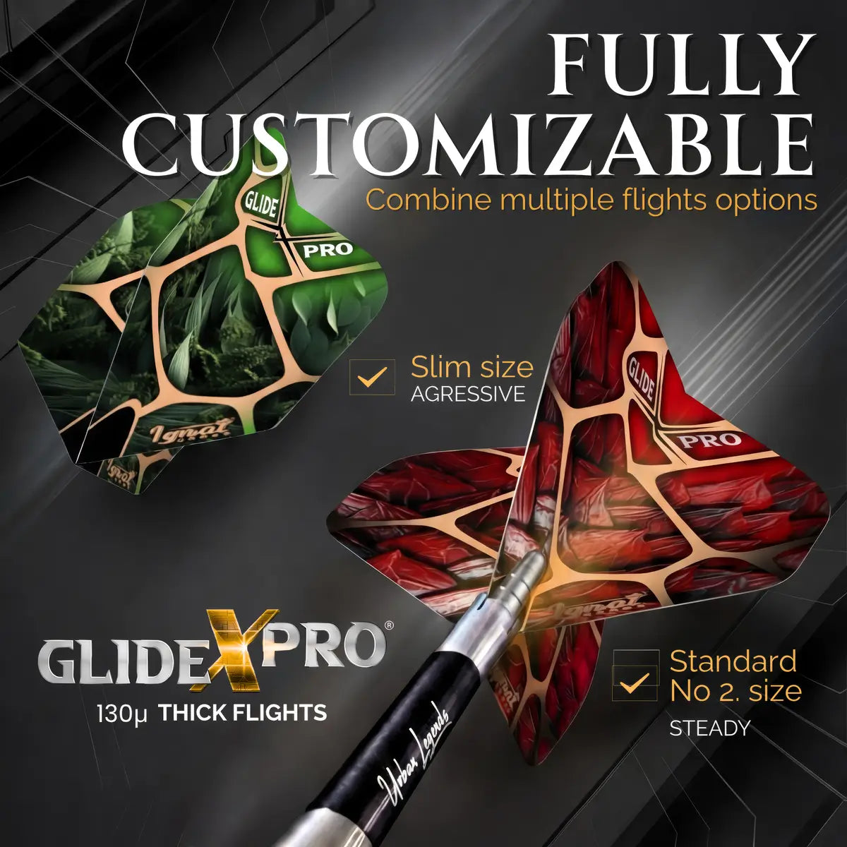 Soft Tip Darts 9 pack set - Chicago Steel