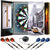 IgnatGames Bristle Dartboard Cabinet Set - New York Yellow Cab (Dartboard Included)